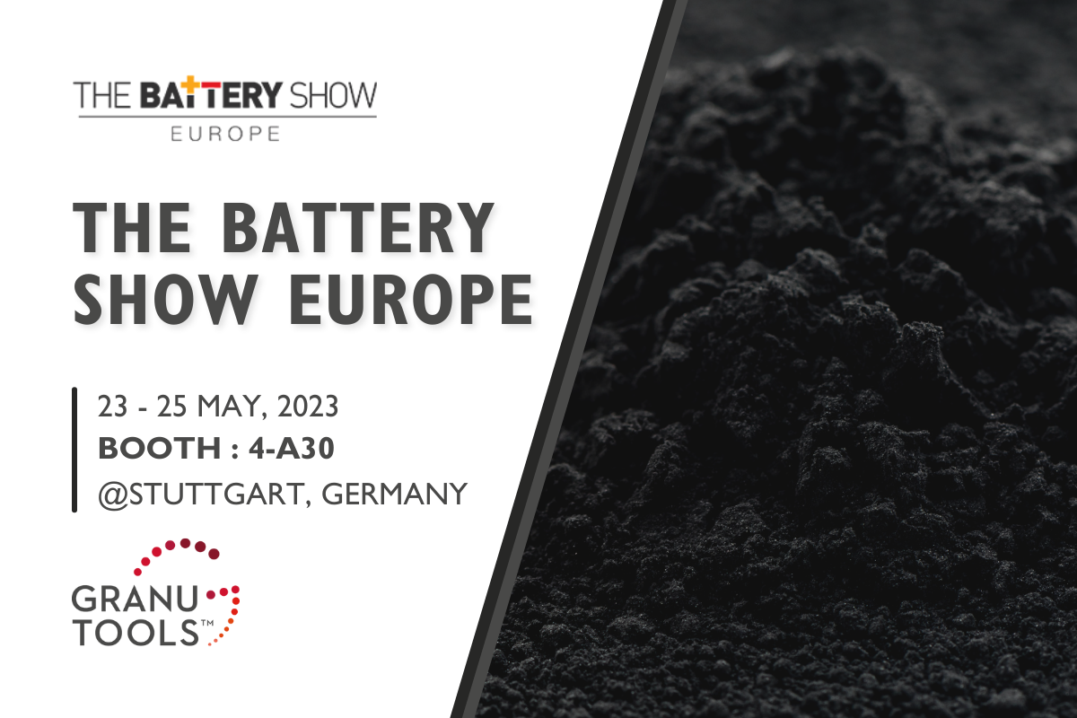 Granutools The Battery Show Europe 2023